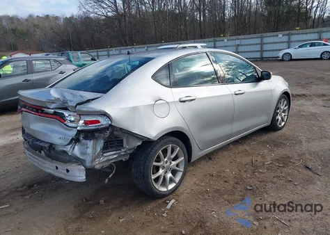 2013 Dodge Dart Sxt из США, поврежденный, VIN 1C3CDFBA0DD240534